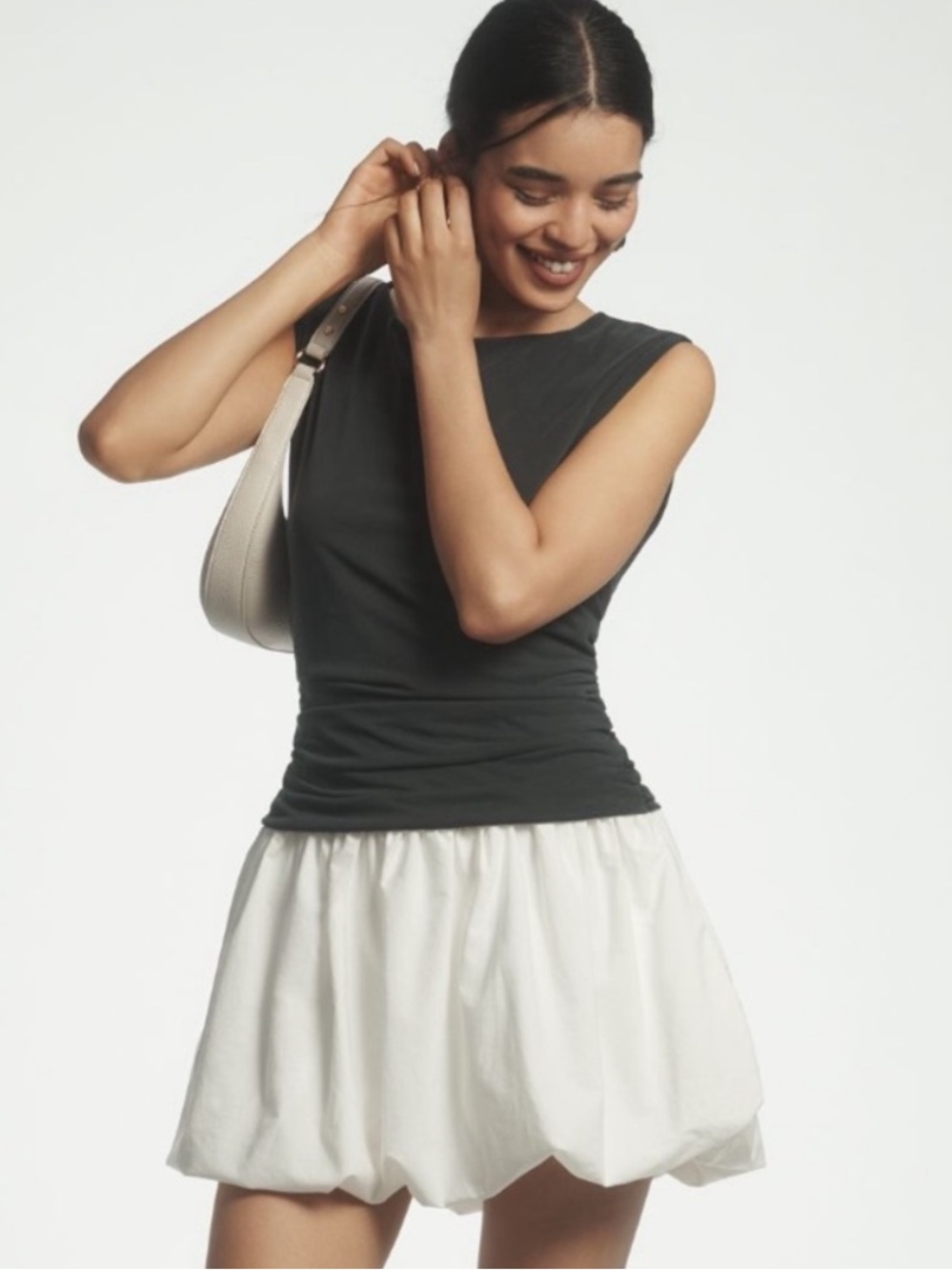 By Anthropologie Bubble Twofer Mini Dress